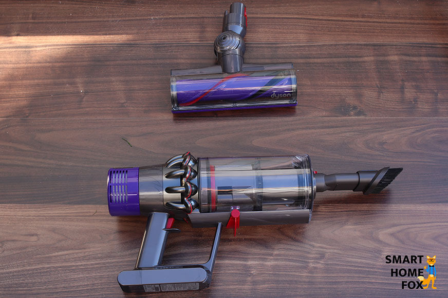 Dyson v10 zum Akkuhandsauger umgebaut